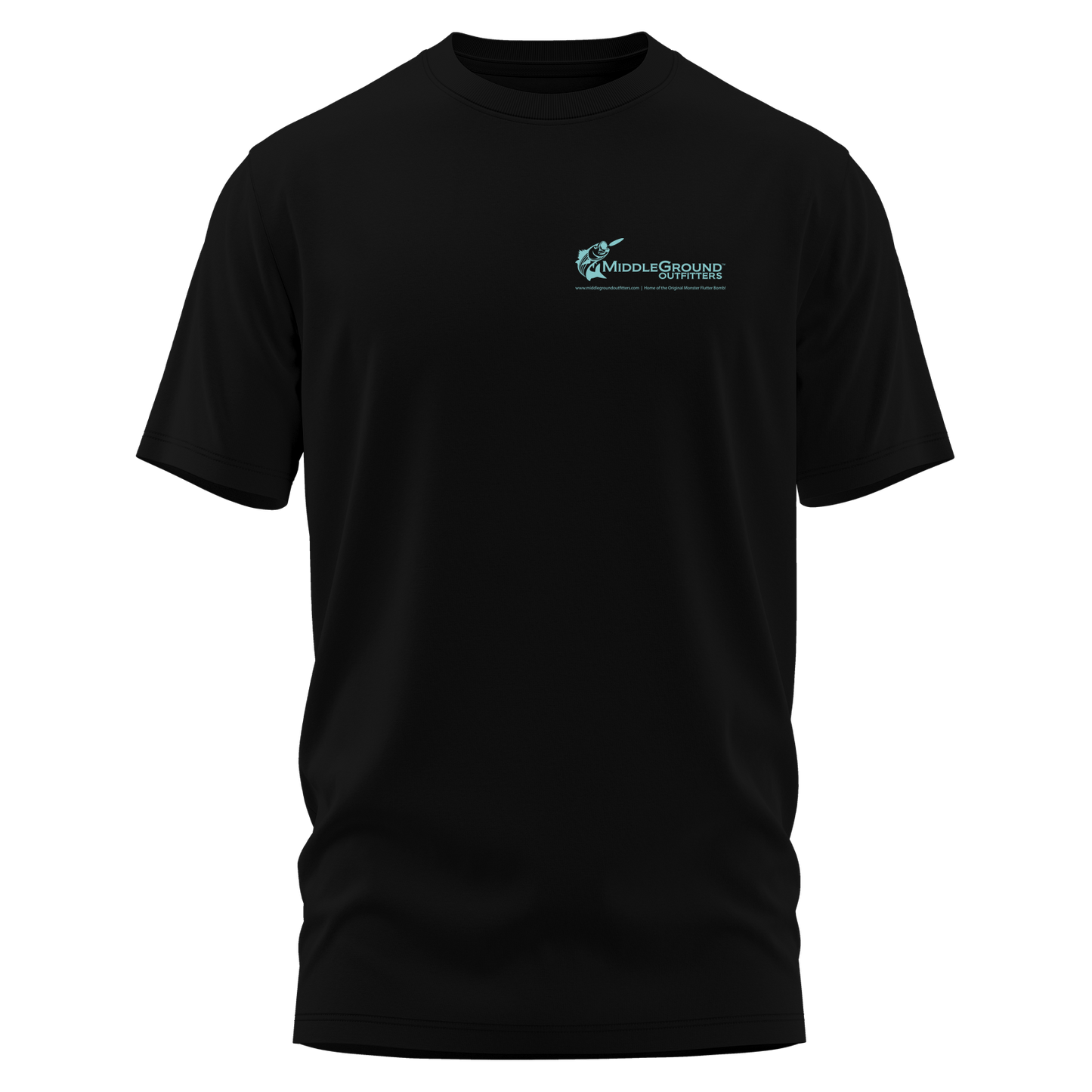 Performance short sleeve t-shirt – Midnight Black