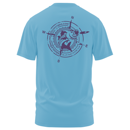 Performance short sleeve t-shirt - Sky Blue